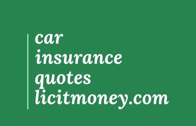 Car Insurance Quotes LicitMoney Logo