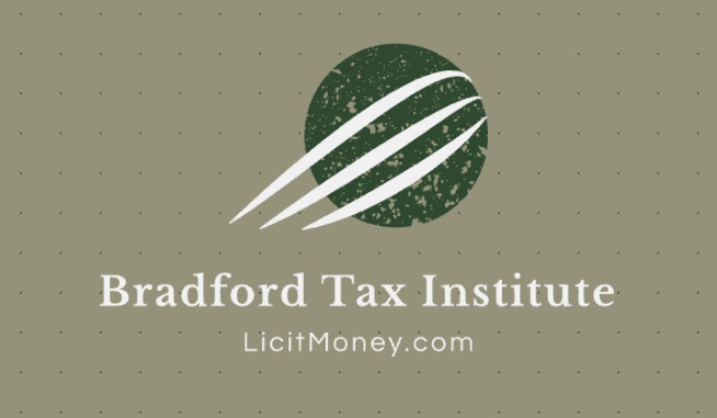 Bradford Tax Institute LicitMoney logo